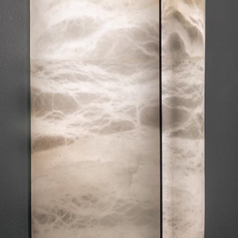 Modern Simple and Luxury Marble Wall Light Designer Living Room Light Nordic Bedroom Bedside Long Wall Lamp