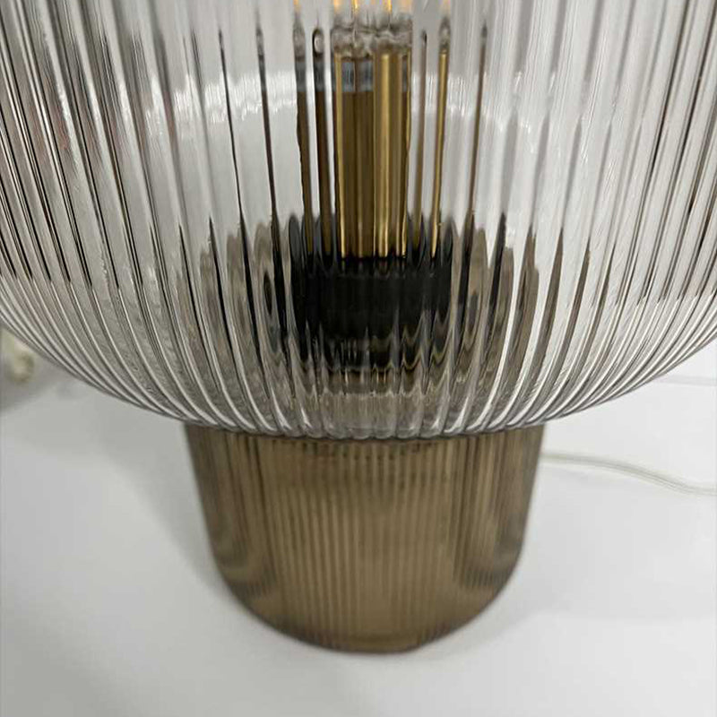 Nordic Glass Table Lamp Post-Modern Bedroom Bedside Lamp Living Room Conference Hall Hotel Model Room Club Lamp