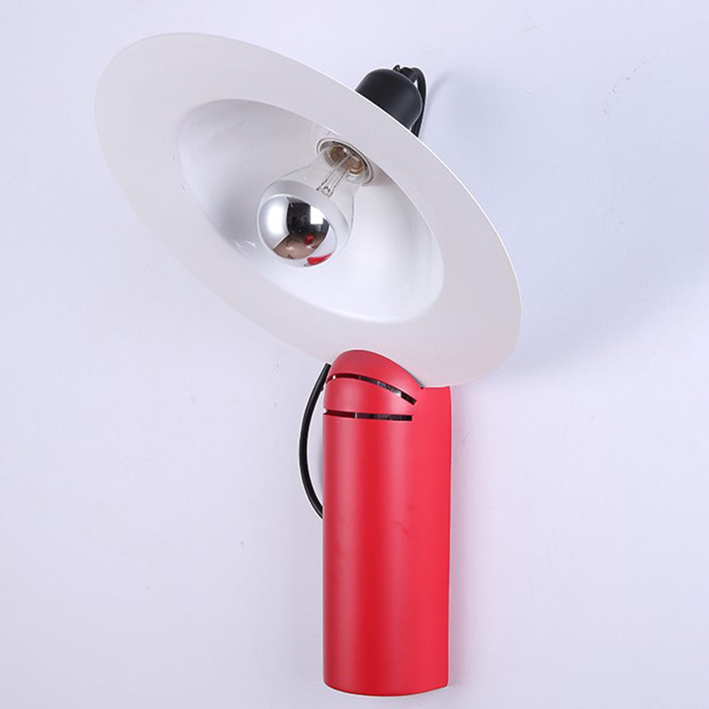 Designer Post-modern Adjustable Wall Lamp Red/black/White Color Home Decor Study Bedroom Wall Light