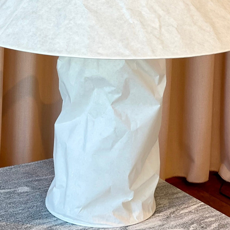 Wabi Sabi Paper Table Lamps Art Deco Stand Lights Living Room Bedroom Corner Table Lights