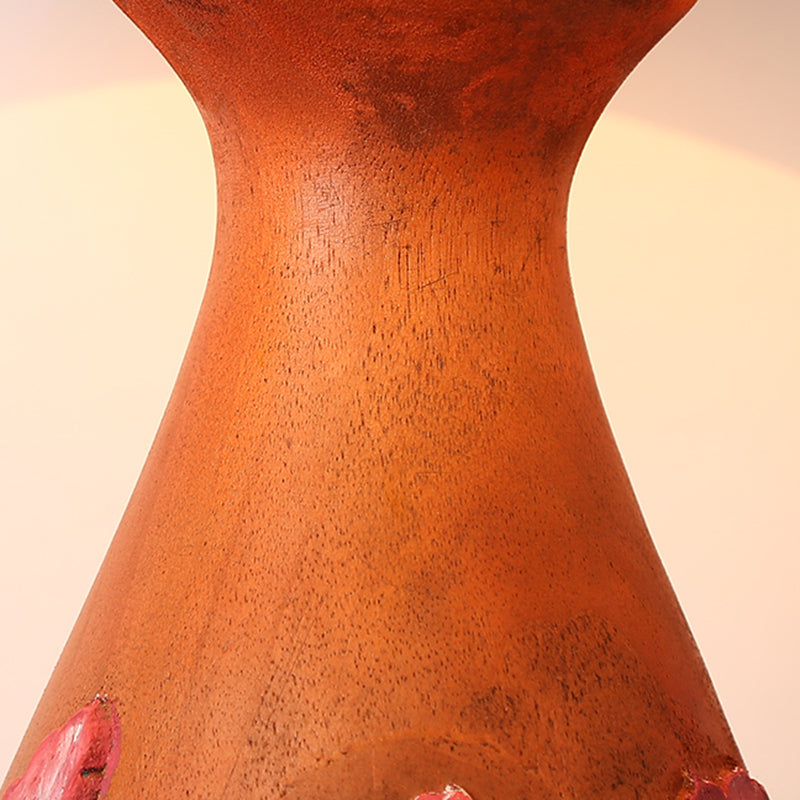 New Chinese style creative Wooden table lamp living room bedroom bedside lamp hand painting desk lamp