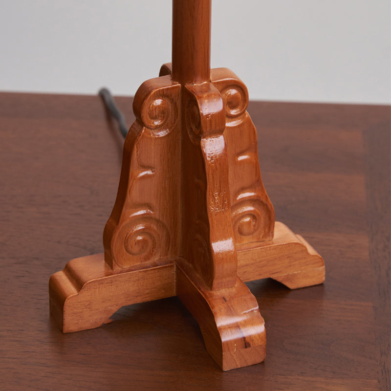New Chinese Wooden Table Lamp Zen Tea Room Antique Study Living Room Bedroom Bedside Lamp