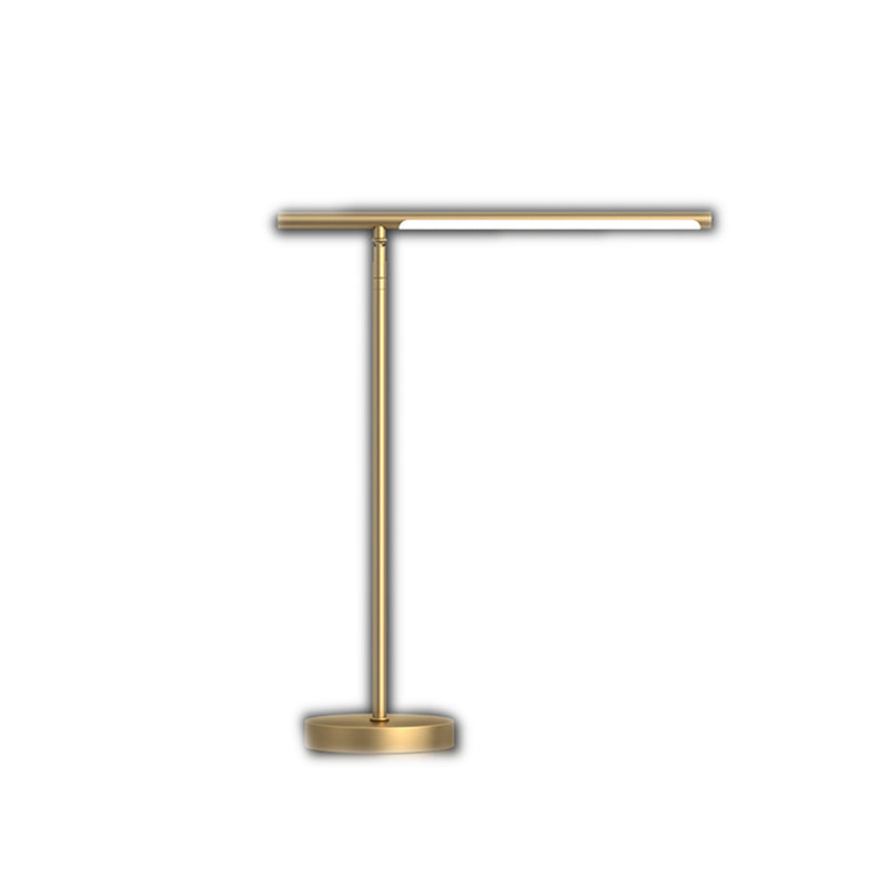 Brass LED Table Lamp Simple Design Black / Copper Color Dimmable